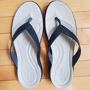 Crocs Capri V Flip Flops Sandal Size 10